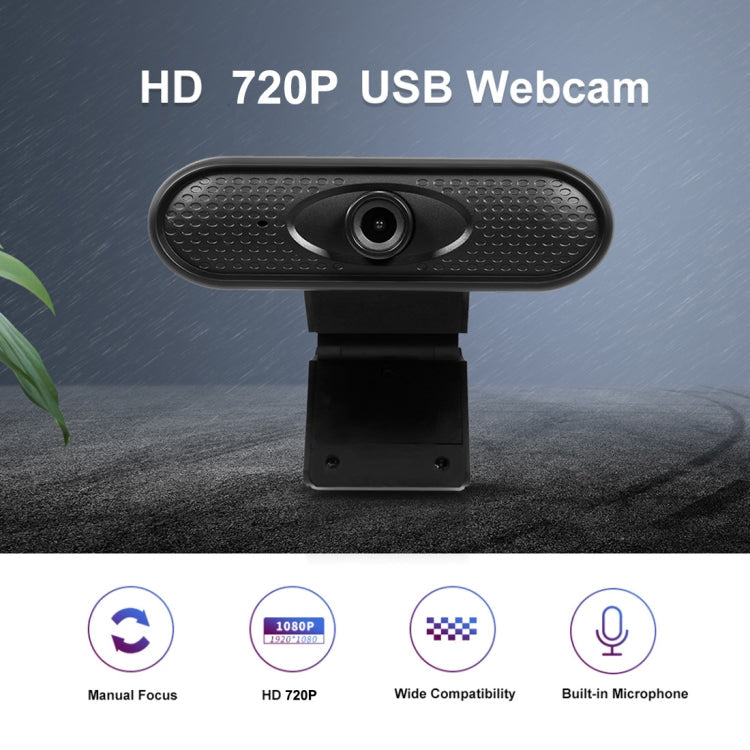 720P USB Camera WebCam with Microphone, 720P