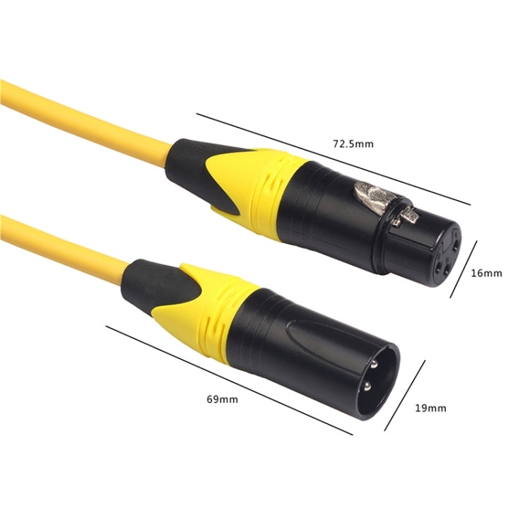 XRL Male to Female Microphone Mixer Audio Cable, Length: 5m, Length: 5m