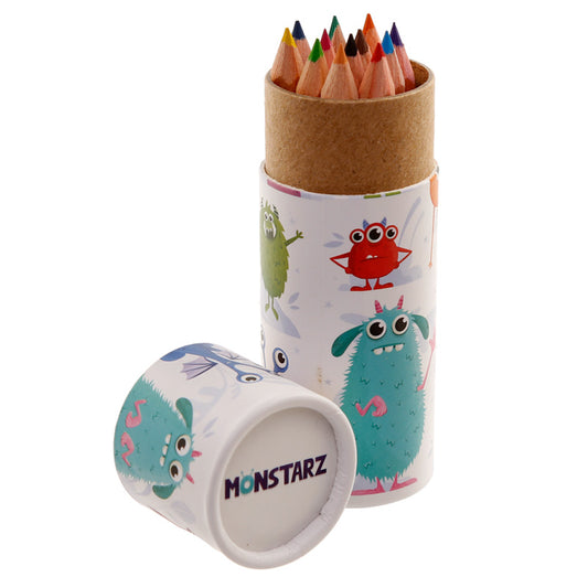 Colouring Pencil Tube - Monstarz Monsters