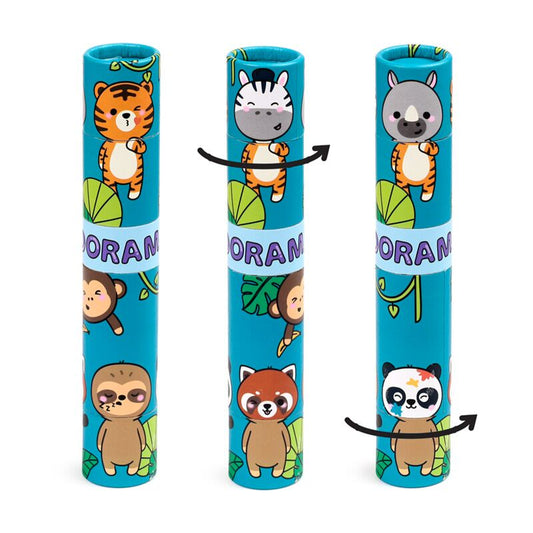 Large Colouring Pencil Tube & Sharpener - Adoramals Wild