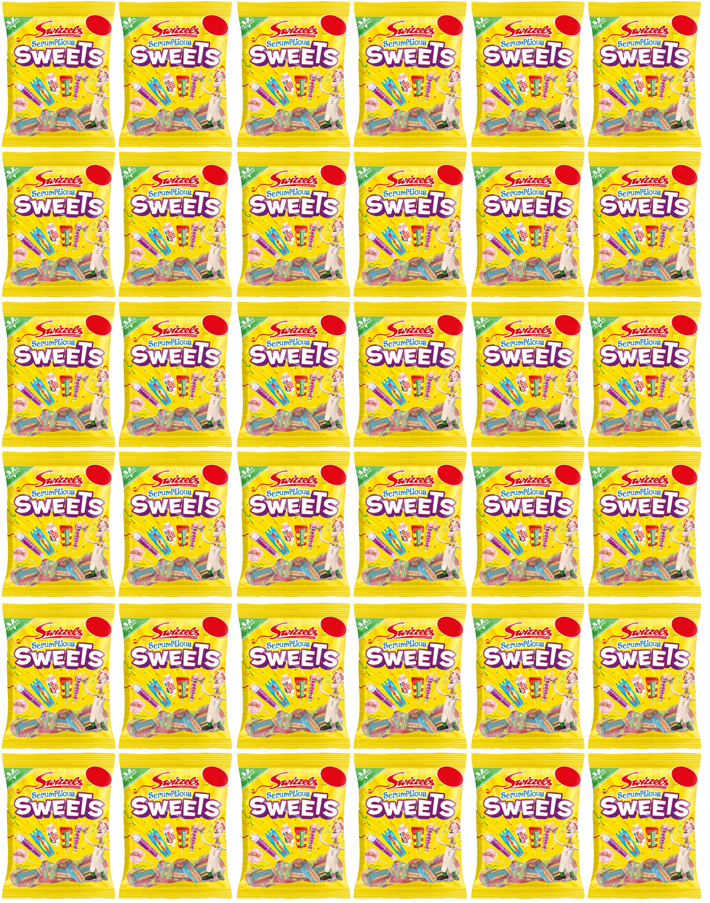 36 x Swizzels Scrumptious Sweets 134G