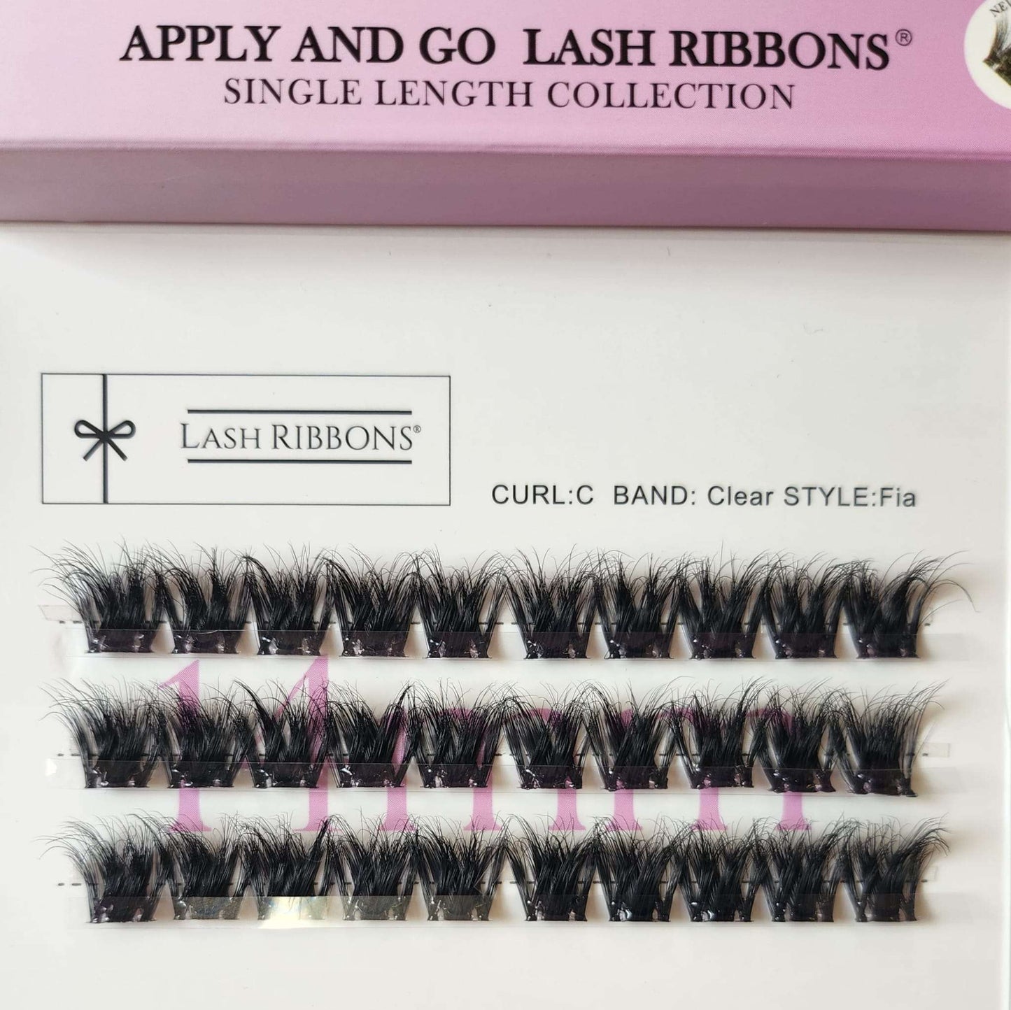 Pre-Glued Lashes - K Glue No Faff Lash - Fia