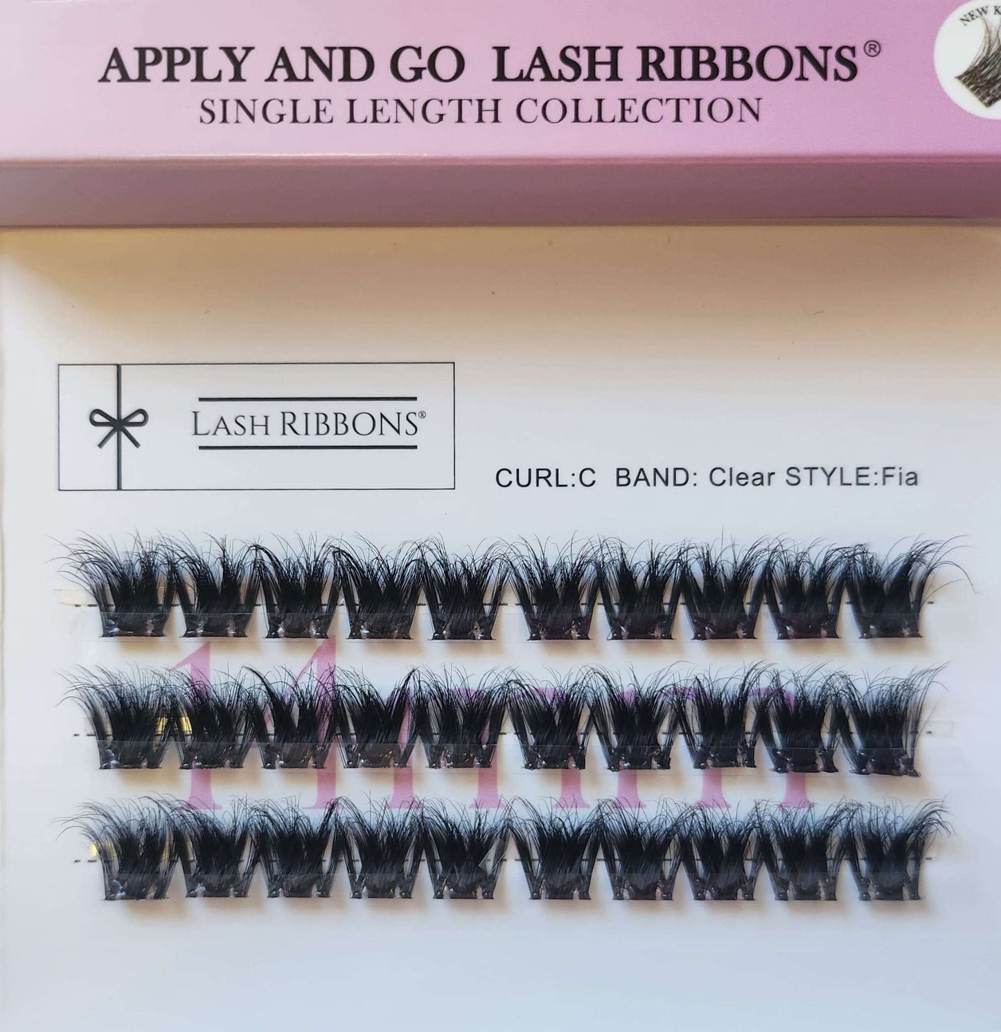 Pre-Glued Lashes - K Glue No Faff Lash - Fia