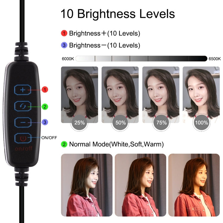 PULUZ 4-in-1 Smartphone Vlogging Kit – LED Ring Light, Microphone & Tripod
