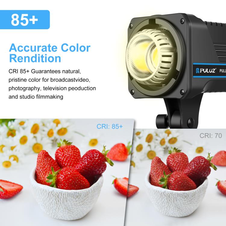 PULUZ 120W Photo Studio Strobe Flash Light Kit with Softbox Reflector & Tripod, 120W 2700K-6500K Light Kit US Plug, 120W 2700K-6500KK Light Kit EU Plug, 120W 2700K-6500K Light Kit UK Plug