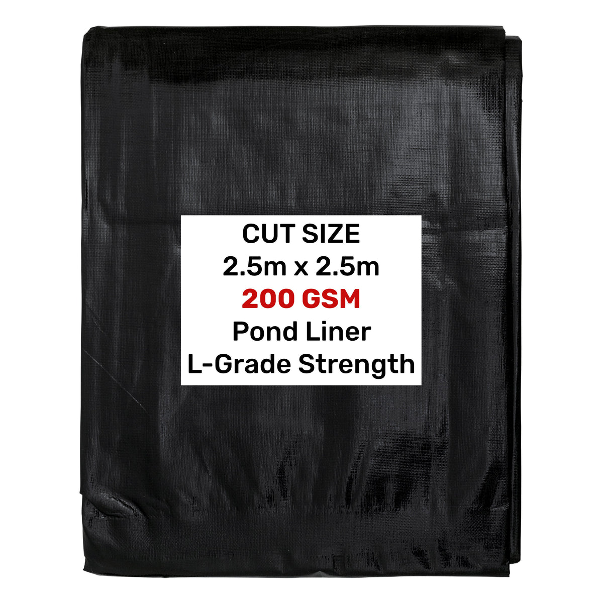 Pond Liner L-Grade 2.5m x 2.5m