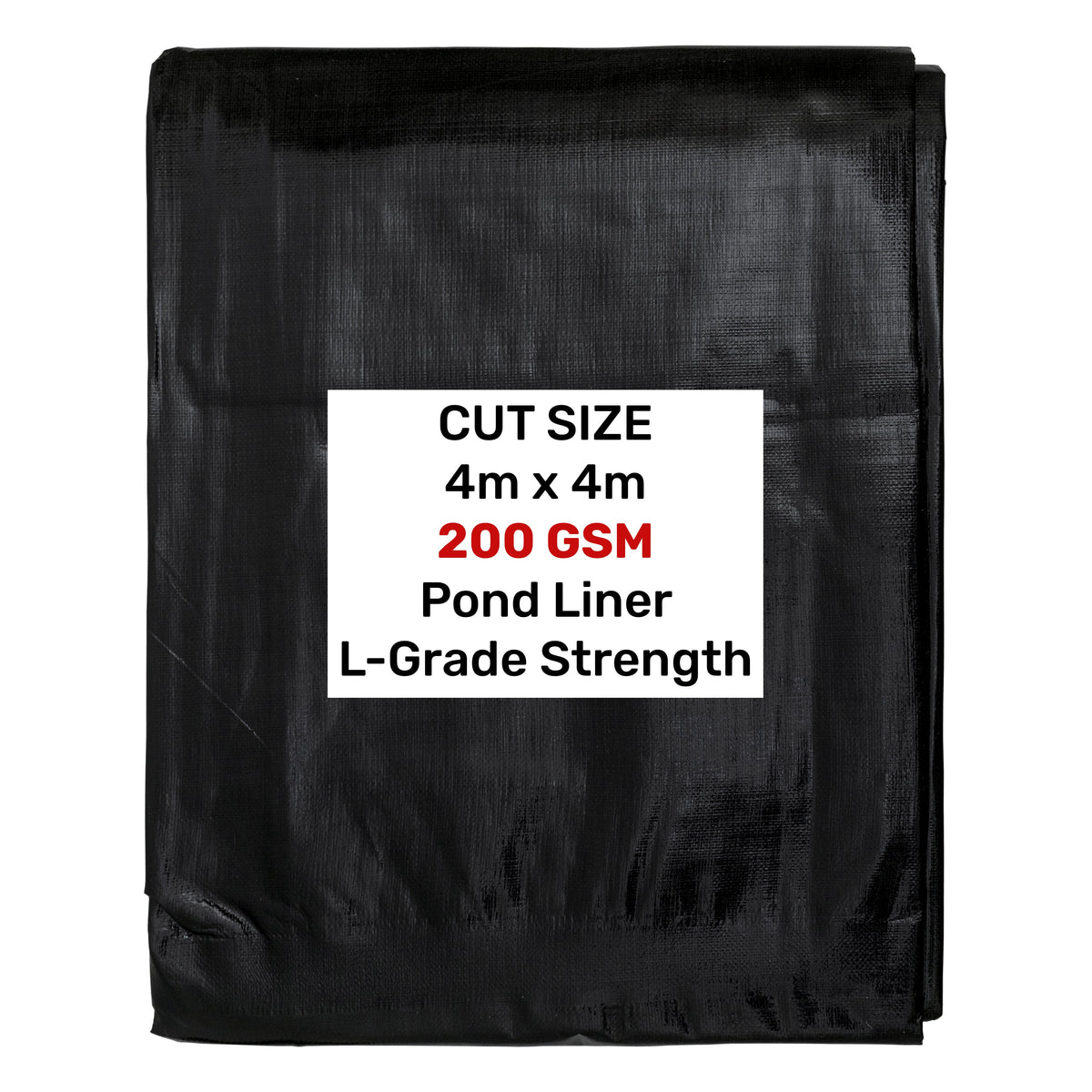 Pond Liner L-Grade 4m x 4m