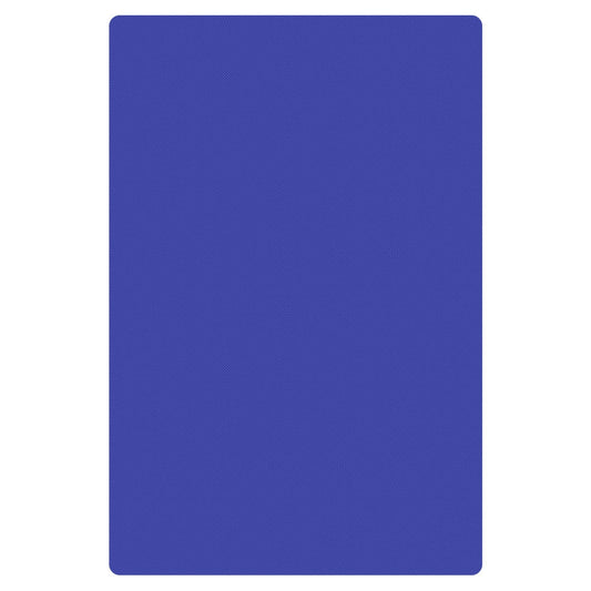 High Density Polyethylene Blue Chopping Board 457x305x13mm