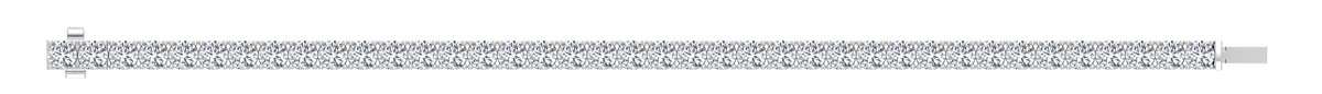 Natural Diamonds Tennis Bracelet - 3.5mm