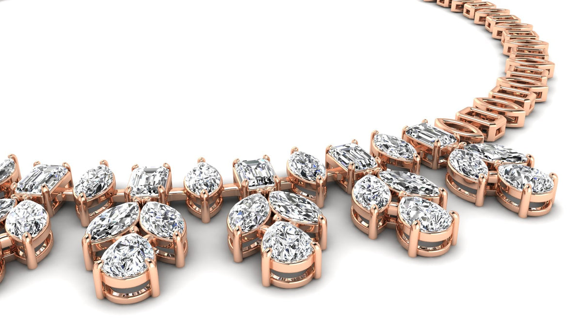 Elegant Diamonds Necklace
