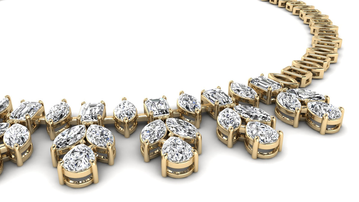 Elegant Diamonds Necklace