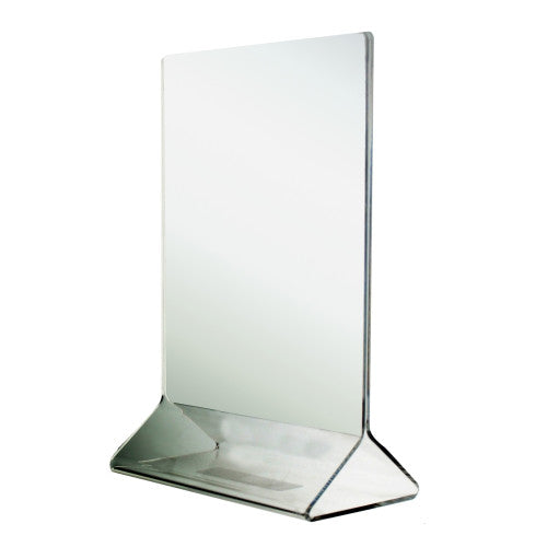 Plastic Table Card Holder 4in x 6in / 102mm x 152mm