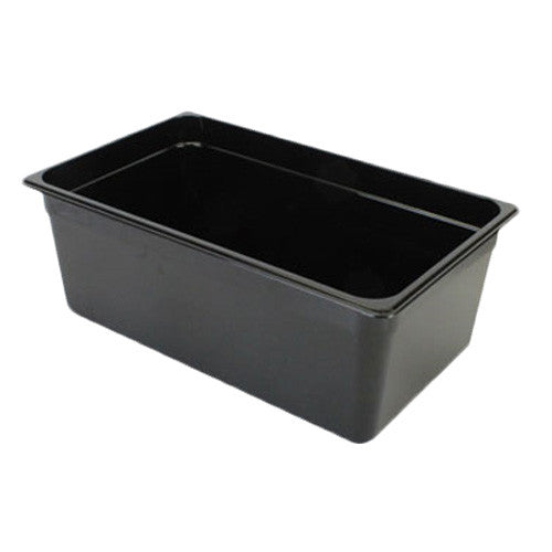 GN 1/1 Polycarbonate Gastronorm 200mm Black