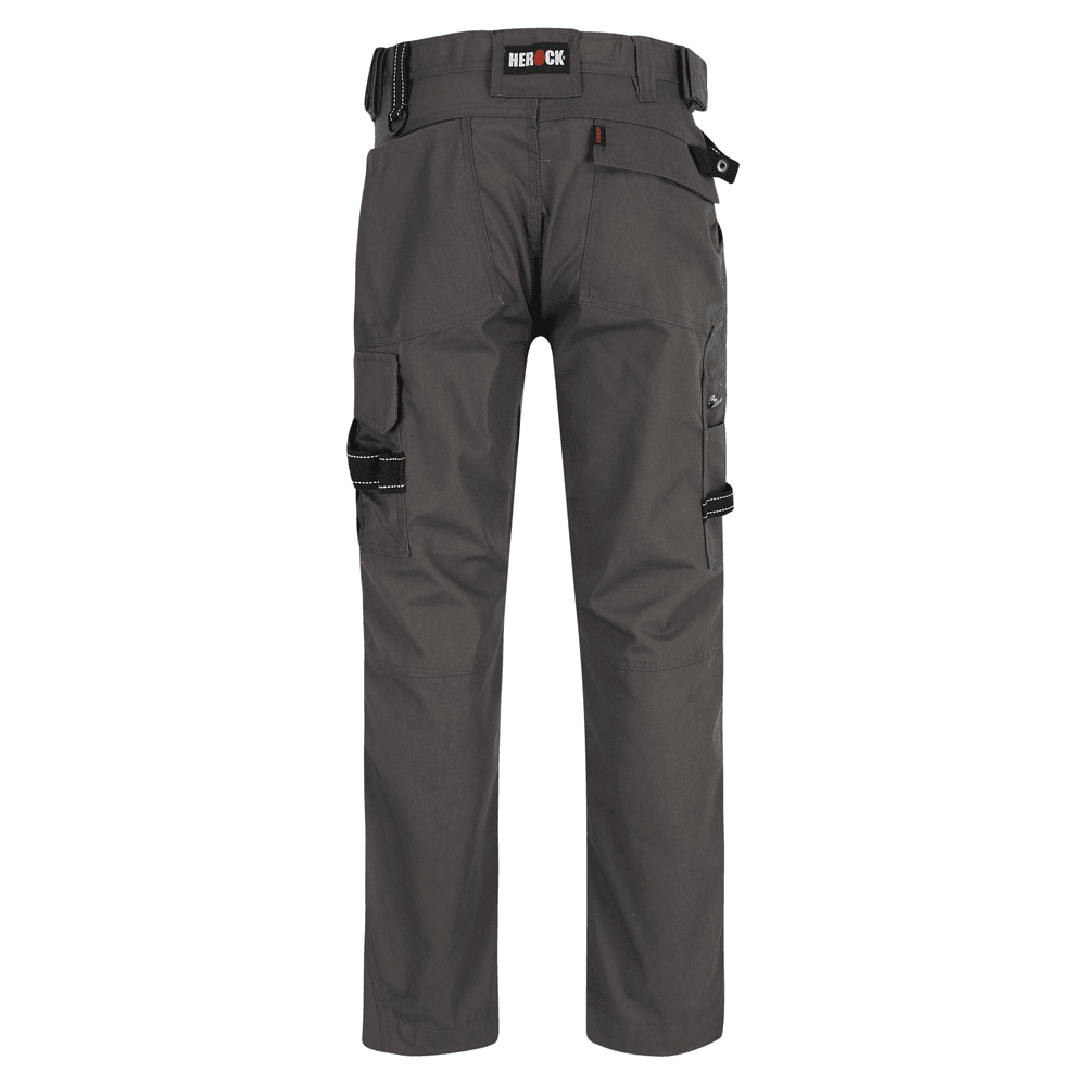 Herock Apollo Shortleg Multi Pocket Knee Pad Trousers Grey, 30" Waist 28" Leg