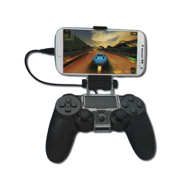 DOBE TP4-016 Smartphone OTG Clamp Holder for Sony PS4 Game Controller, Suitable for Up to 6 inch Phones, TP4-016