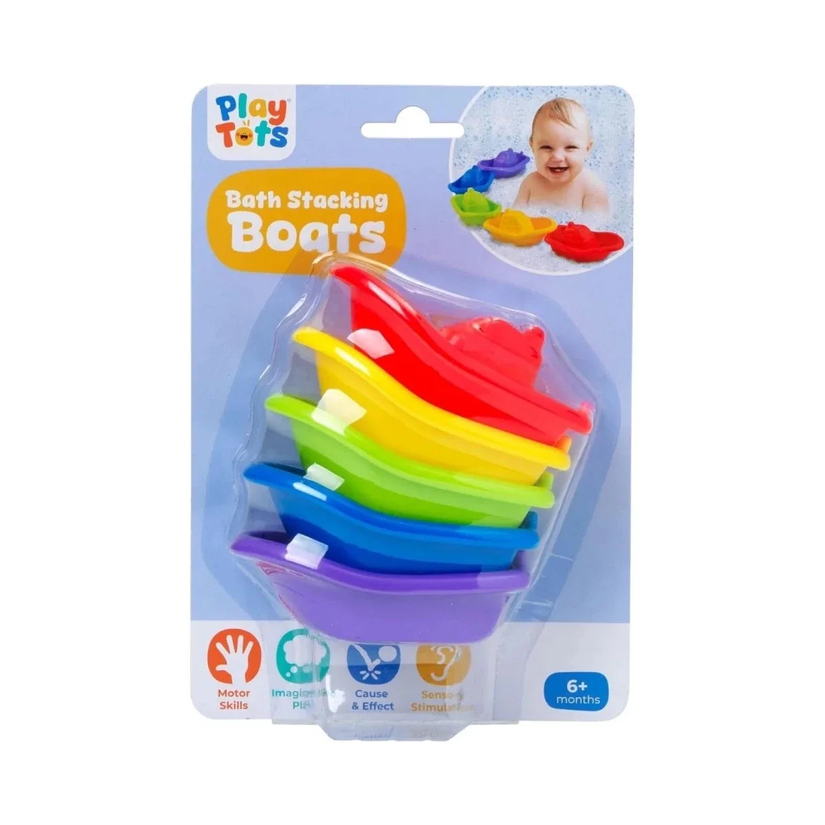 Play Tots Bath Stacking Boats