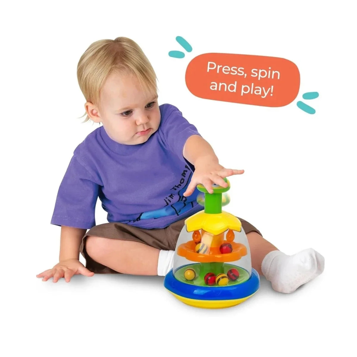 Play Tots Busy Bees Spinning Top