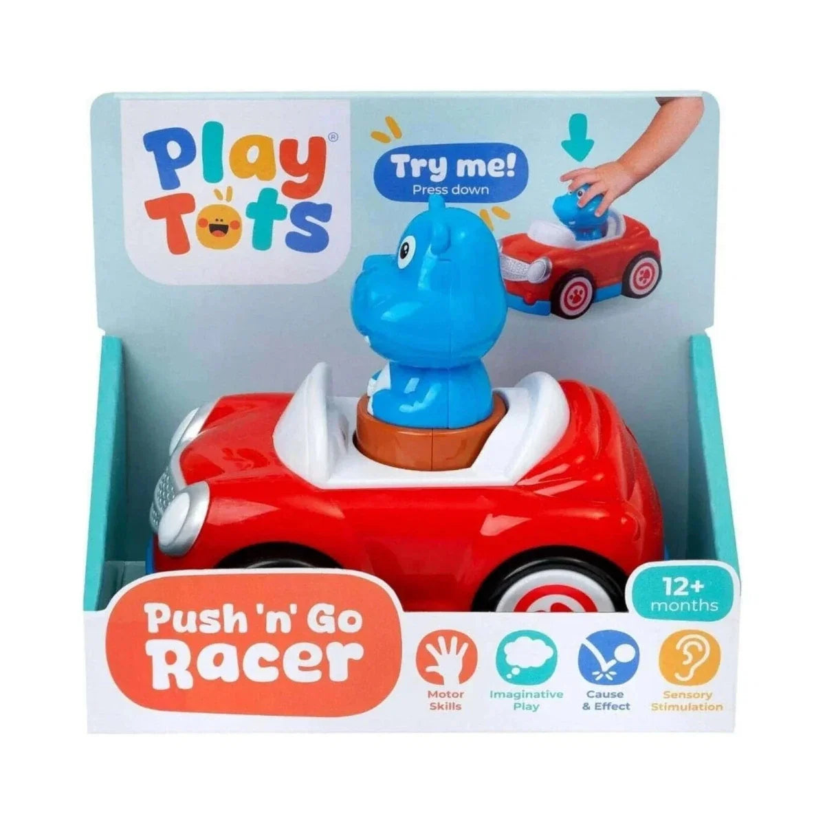 Play Tots Push & Go Racer Car Assorted