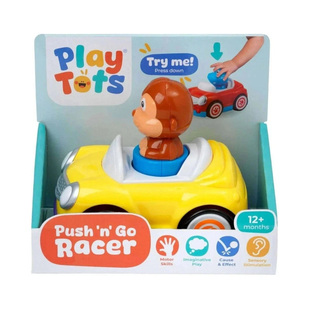 Play Tots Push & Go Racer Car Assorted