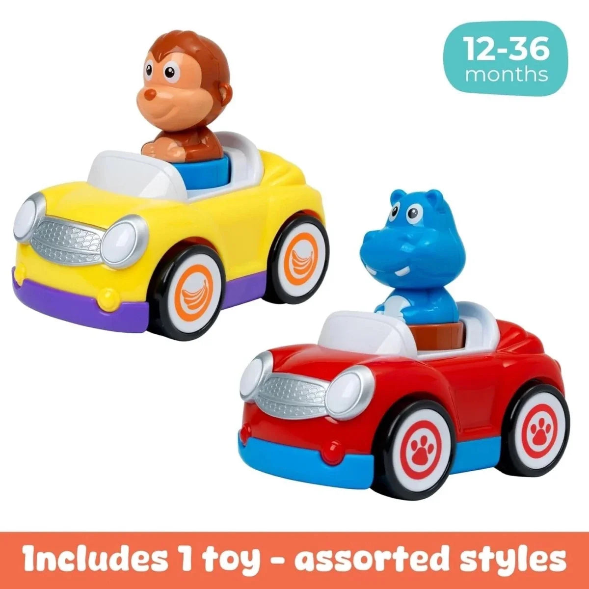 Play Tots Push & Go Racer Car Assorted