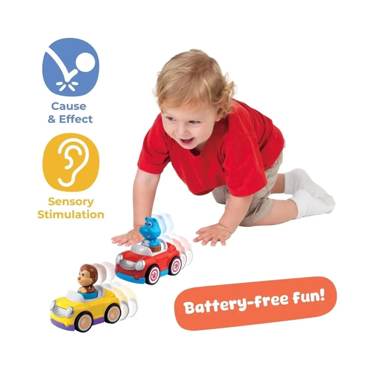 Play Tots Push & Go Racer Car Assorted