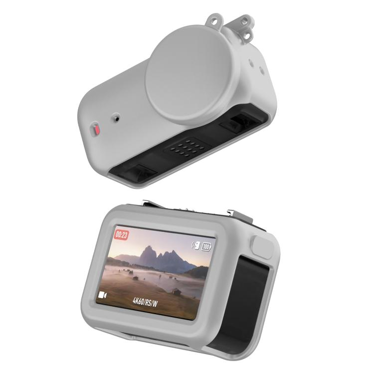 For DJI Osmo Nano Transmission Module & Lens & Body 3 in 1 Silicone Protective Cover, For DJI Osmo Nano