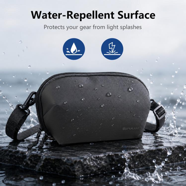 For DJI Osmo Pocket 4 / 3 PULUZ Multifunctional Carrying Storage Handbag Data Camera Digital Bag with Shoulder Strap