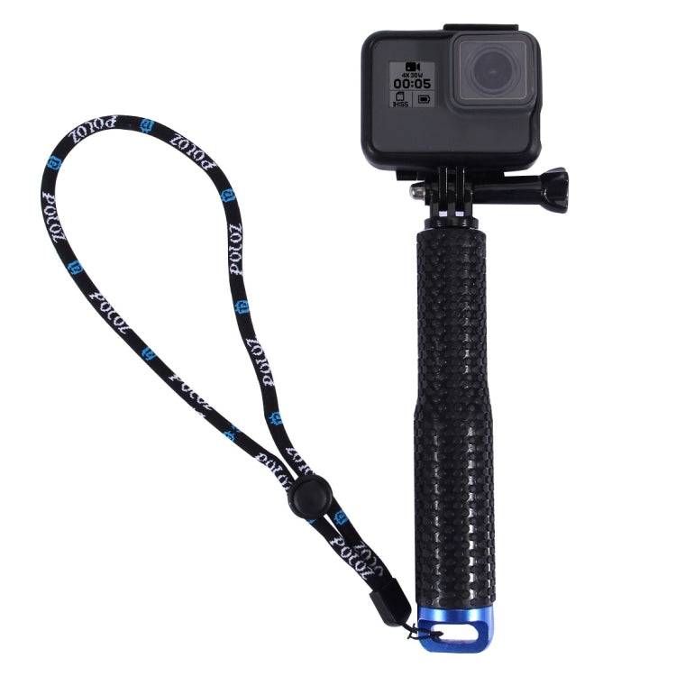 PULUZ Handheld Extendable Pole Monopod for DJI, Insta360, GoPro and Other Action Cameras, Length: 19-49cm