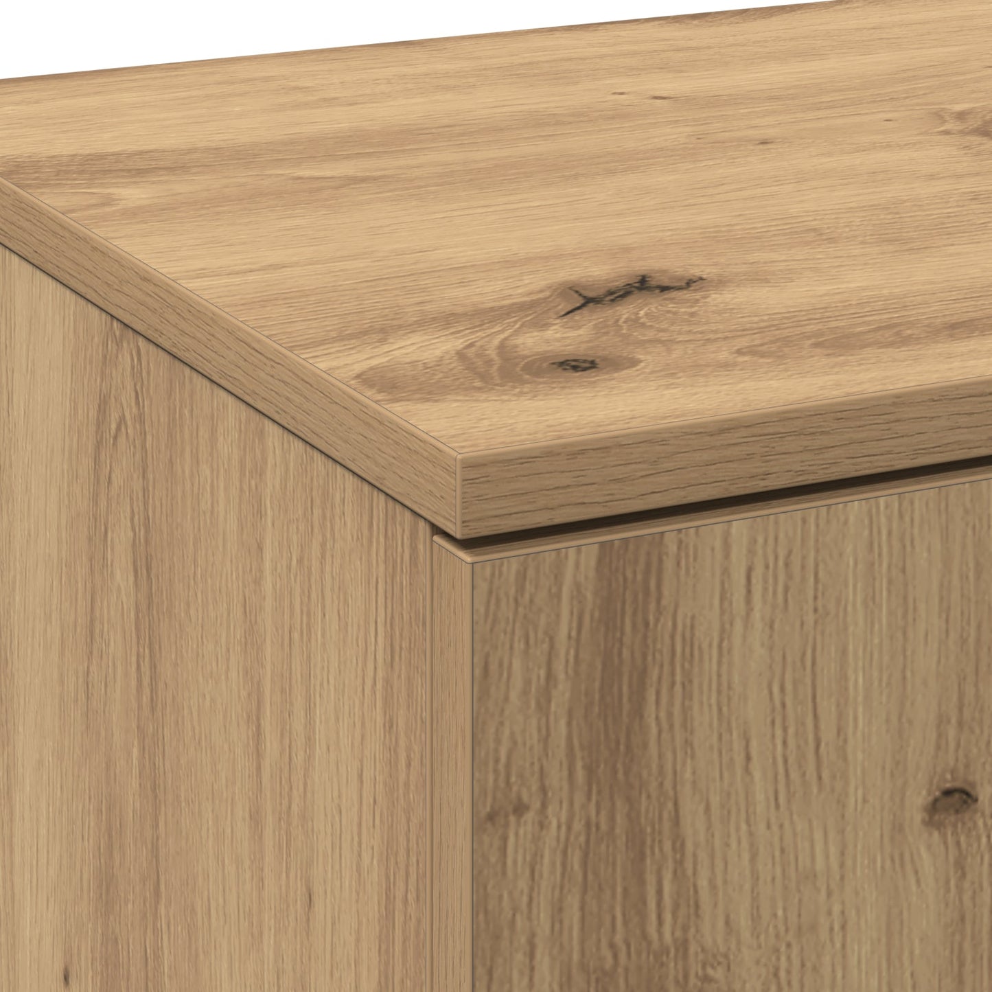 Highboard Artisan Oak 80x35x180 cm Engineered Wood