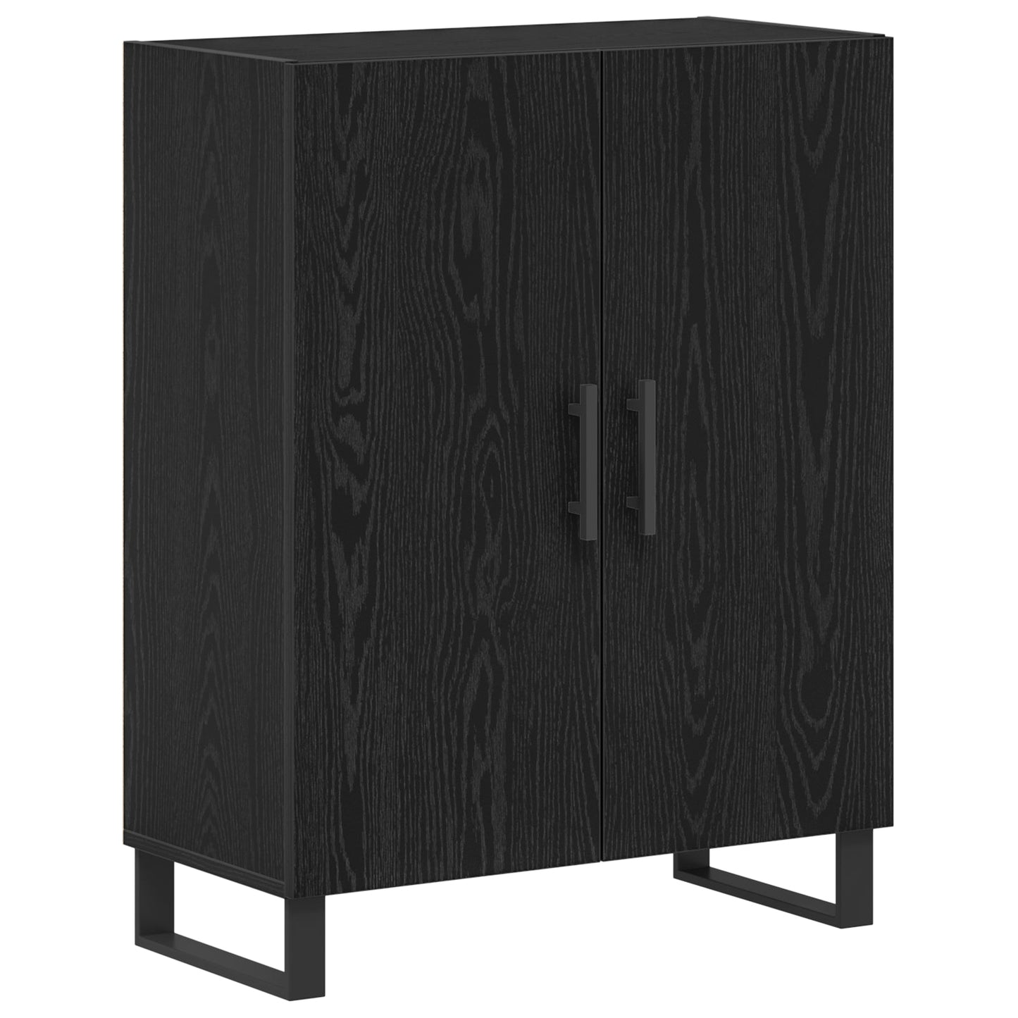 Highboard Black Oak 69.5x34x180 cm Engineered Wood, vidaXL Sideboard Black Oak 69.5x34x90 cm Engineered Wood, vidaXL Hanging Wall Cabinet Black Oak 69.5 x 32.5 x 90 cm