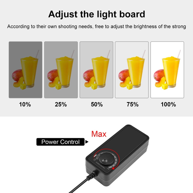PULUZ Constant Current LED Power Supply Power Adapter for 80cm Studio Tent, AC 100-250V to DC 18V 3A, UK  Plug for 80cm Tent