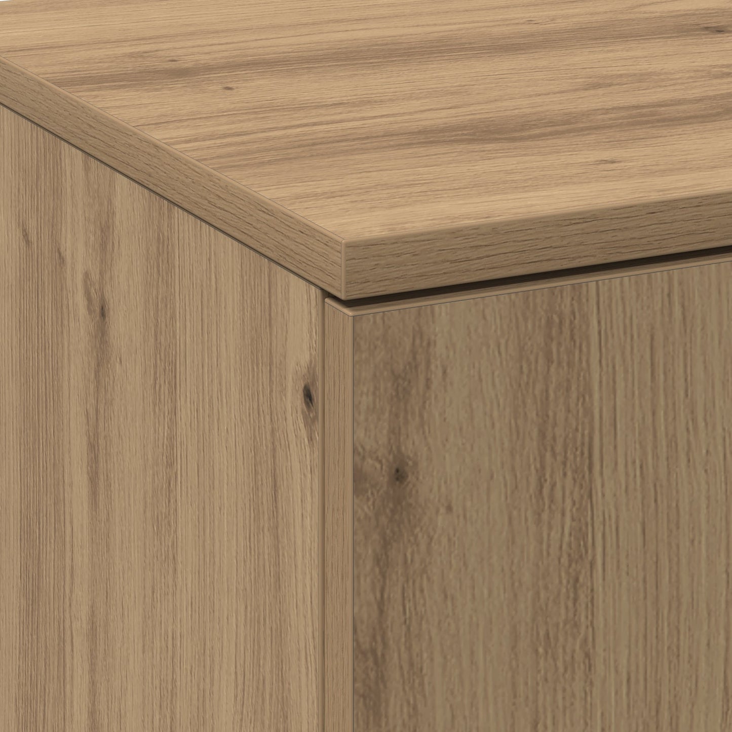 Highboard Artisan Oak 70x35x180 cm Engineered Wood