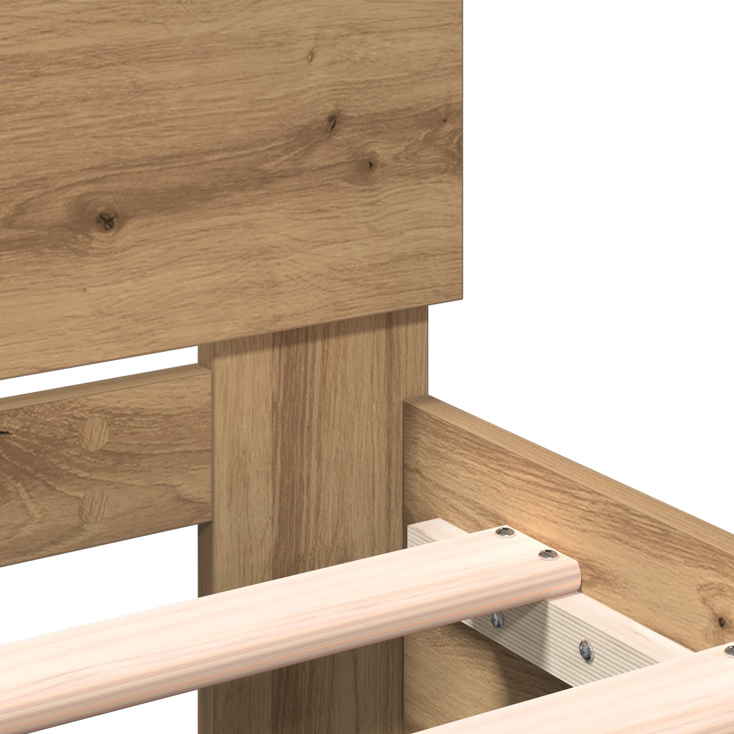 Modern Wooden Super King Size 1.8m Bed Frame Base With Headboard Wood Beds