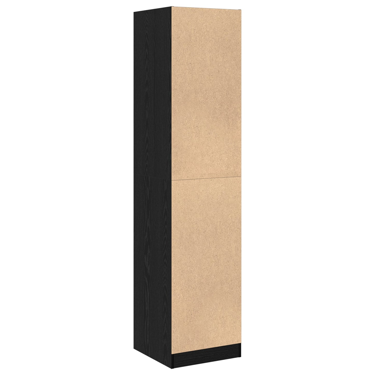 Apothecary cabinet Black Oak 40x41x174.5 cm Engineered Wood