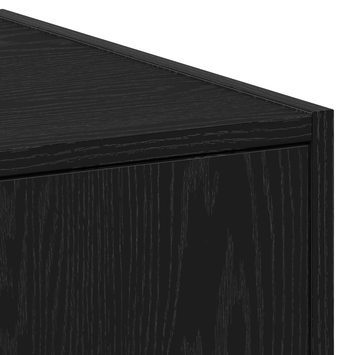 Apothecary cabinet Black Oak 40x41x144.5 cm Engineered Wood