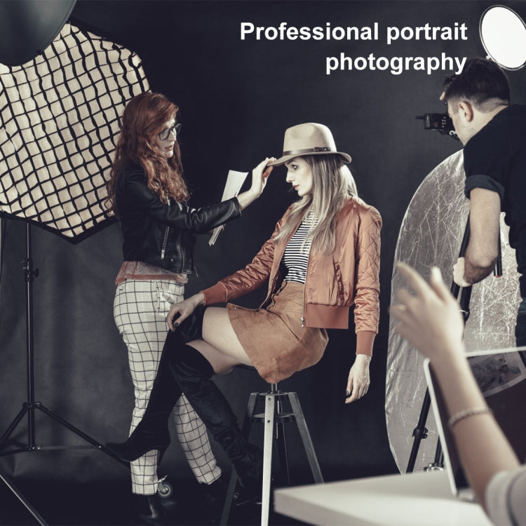 PULUZ 3m x 2m Photography Background Thickness Photo Studio Background Cloth Backdrop (Black)