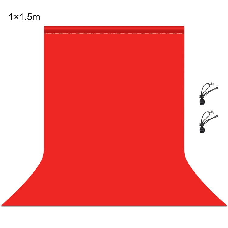 PULUZ 1m x 1.5m Photography Background Photo Studio Background Cloth Backdrop (Red)