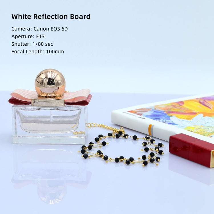 PULUZ 29cm Photography Acrylic Reflective Display Table Background Board, 29cm