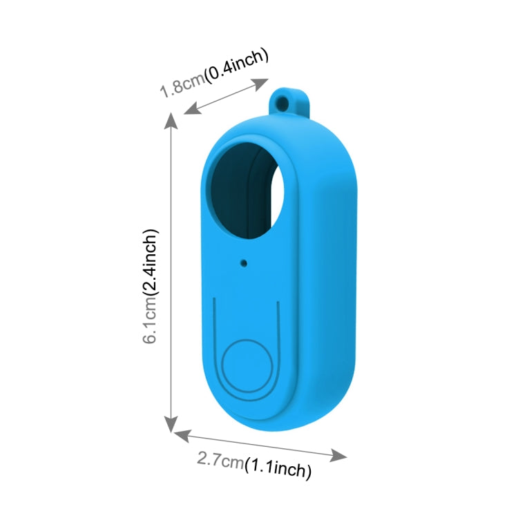 PULUZ Silicone Protective Case with Lens Cover for Insta360 GO 2, For Insta360 GO 2