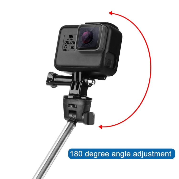 PULUZ Extendable Handheld Selfie Monopod for DJI, Insta360, GoPro and Other Action Cameras, Length: 22.5-80cm