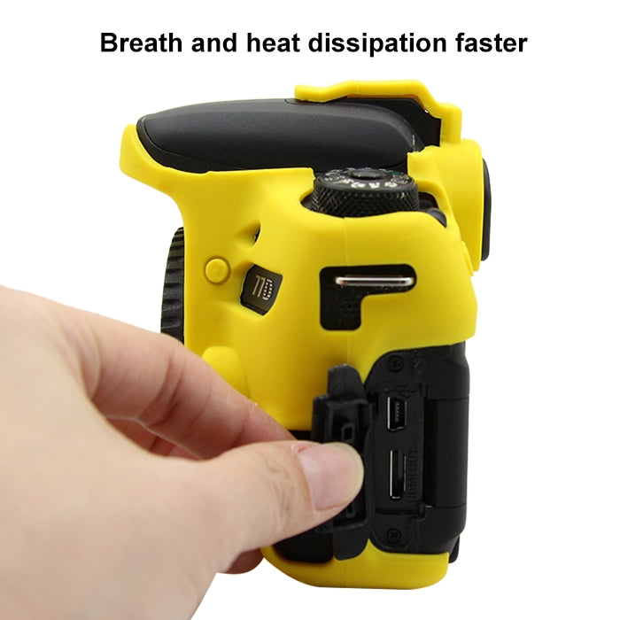 PULUZ Soft Silicone Protective Case for Canon EOS 77D, For Canon 77D