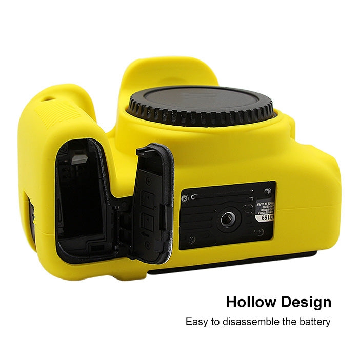 PULUZ Soft Silicone Protective Case for Canon EOS 77D, For Canon 77D
