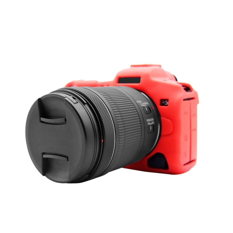 PULUZ Soft Silicone Protective Case for Canon EOS R5, For Canon EOS R5
