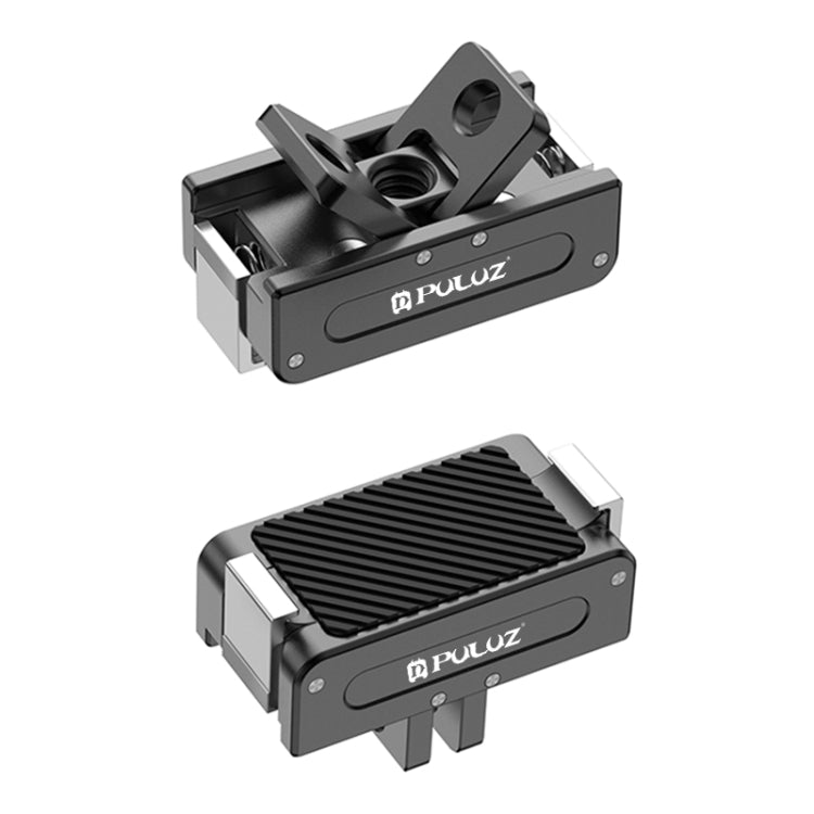 For DJI Osmo Action 5 Pro / 4 / 3 / Osmo 360 PULUZ Magnetic Quick Release Metal Base (Black)