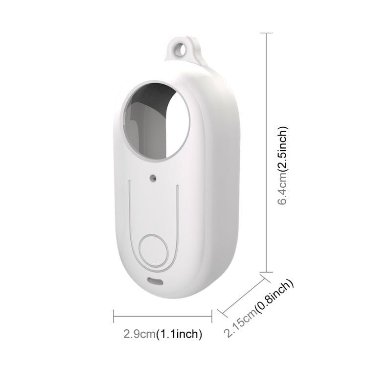 For Insta360 GO 3 PULUZ Camera Silicone Case with Lens  Cover, Silicone Case with Lens Cover (White), Silicone Case with Lens Cover (Black)