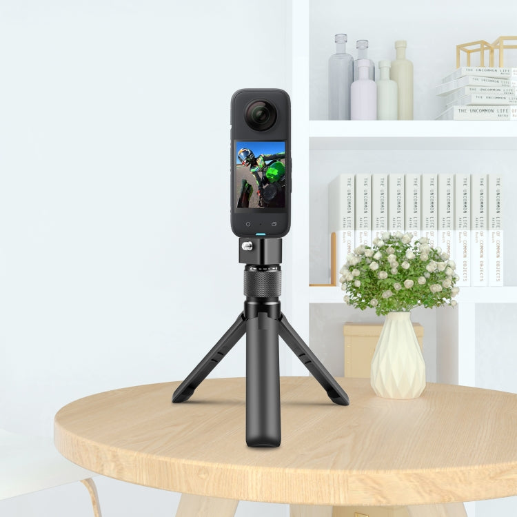 PULUZ Insta360 X3 360° Rotary Handle Desktop Tripod Stand
