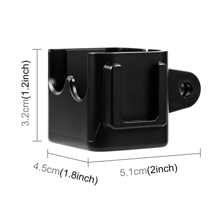 For DJI OSMO Pocket 4 / 4P / 3 PULUZ Protection Frame Cage Expansion Adapter Bracket (Black)