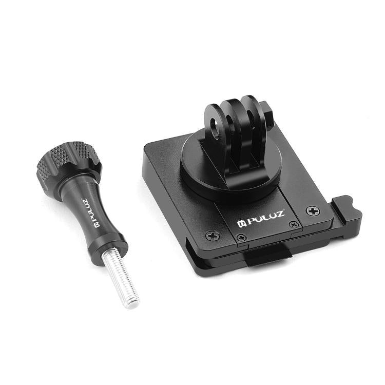 PULUZ Aluminum Quick Release Bracket NVG Helmet Mount for GoPro and Other Action Cameras (Black)
