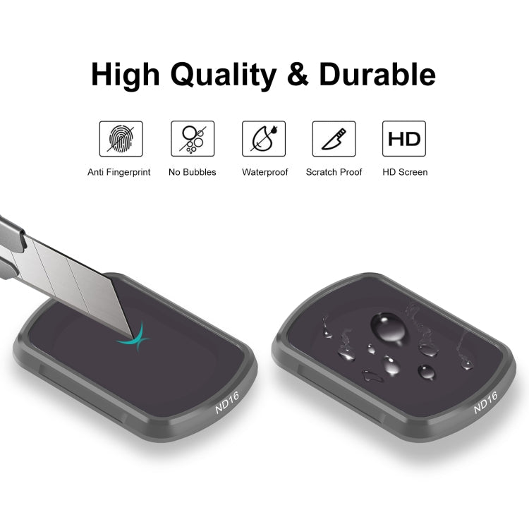 For DJI Osmo Pocket 3 PULUZ Magnetic ND16 Camera Lens Filter