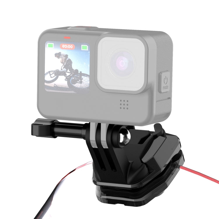 PULUZ Motorcycle Windshield Action Camera Mount Clip for GoPro Hero12 Black / DJI Osmo Action 4 / Insta360 X4 / Ace Pro and Other Action Cameras, Windshield Clip I